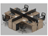 Eko Quad Workstation Office Desk görseli, Picture 1
