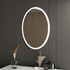 Ellipse Dresser Mirror - White görseli, Picture 2
